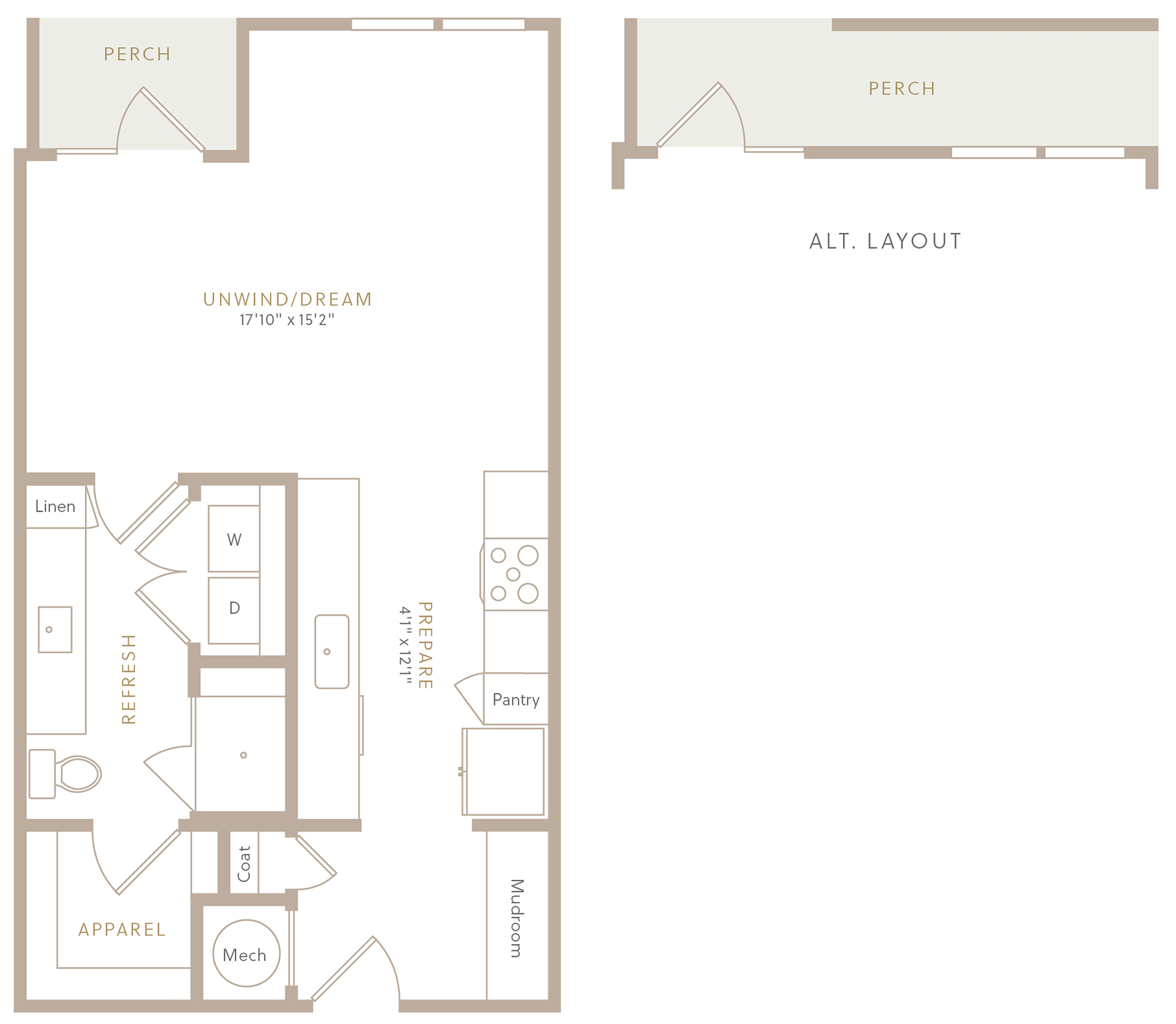 E2 floor plan